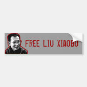 Gratis Liu Xiaobo Bumpersticker (Voorkant)