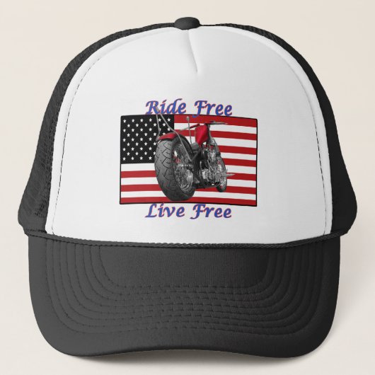 Gratis live gratis trucker pet (Voorkant)