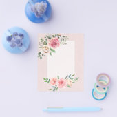 GRATIS LIVE ONTWERPERHULP  - WITTE ROZEN - BUDGET FLYER (Enkel)