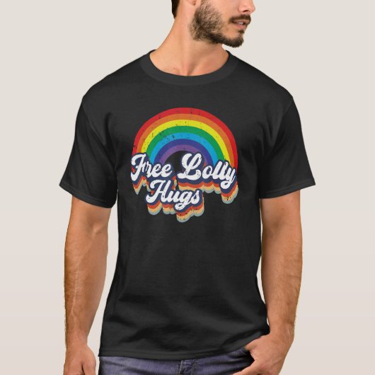 Gratis Lolly Hugs T-shirt (Voorkant)