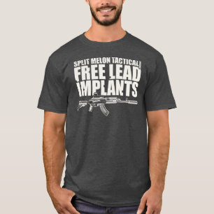 Gratis loodimplantaten AK-47 - Cream Graphics T-shirt
