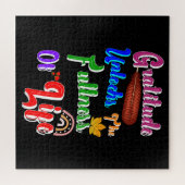 Gratis maakt het leven volledig mogelijk legpuzzel (Horizontaal)
