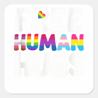 Gratis maand met de LGBT Pride Maand Vierkante Sticker
