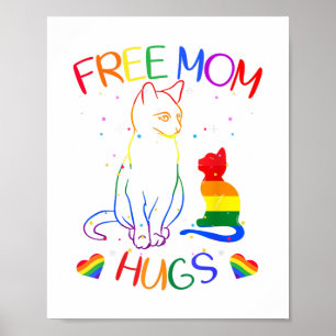 Gratis makreel - LGBT Cat Gay Pride Rainbow Poster