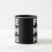 Gratis mam Hugs Free Mam Hugs Rainbow Gay Pride Mok (Midden)