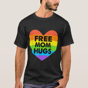 Gratis mam Hugs LGBT T-shirt