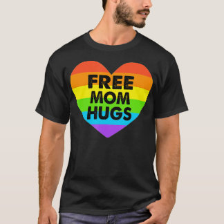 Gratis mam Hugs LGBT T-shirt