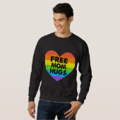Gratis mam Hugs LGBT Trui (Voorkant volledig)