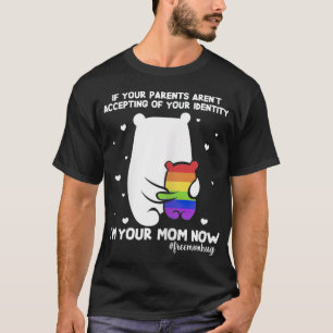 Gratis mam Hugs Mama Beer Im je mama nu LGBT Pride T-shirt
