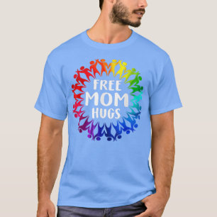 Gratis mam Hugs Pride LGBT T Gift T-shirt