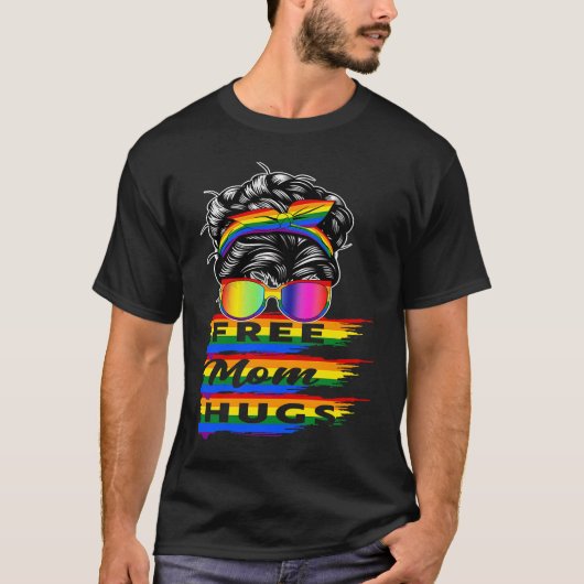Gratis mam knuffels mam trots t-shirt (Voorkant)
