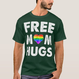 Gratis mammie hugs-shirt, gratis mam-hugs regenboo t-shirt