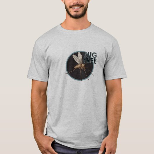 Gratis Mannen Basic T-Shirt  (Voorkant)