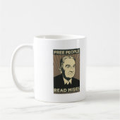 Gratis mensen Lees Mises Koffiemok (Links)
