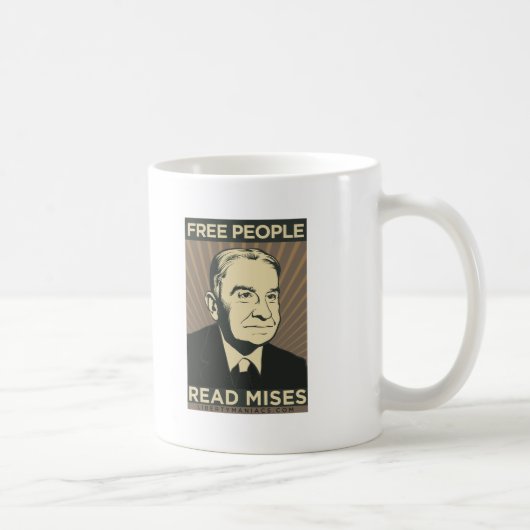 Gratis mensen Lees Mises Koffiemok (Rechts)