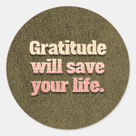 Gratis met Save your Life sticker pack