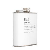 Gratis minimalistische definitie van woordenboek F Heupfles (Rechts)