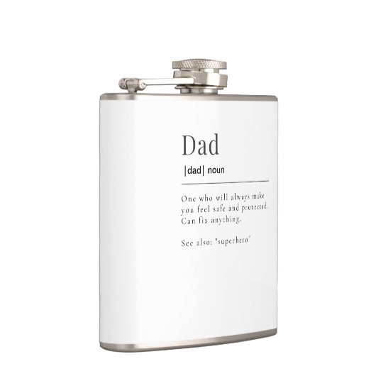 Gratis minimalistische definitie van woordenboek F Heupfles (Rechts)