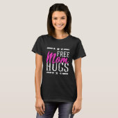 Gratis moeder Hugs Lesbian Gay LGBT Proud Moeder T-shirt (Voorkant volledig)