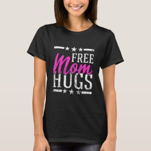 Gratis moeder Hugs Lesbian Gay LGBT Proud T-shirt
