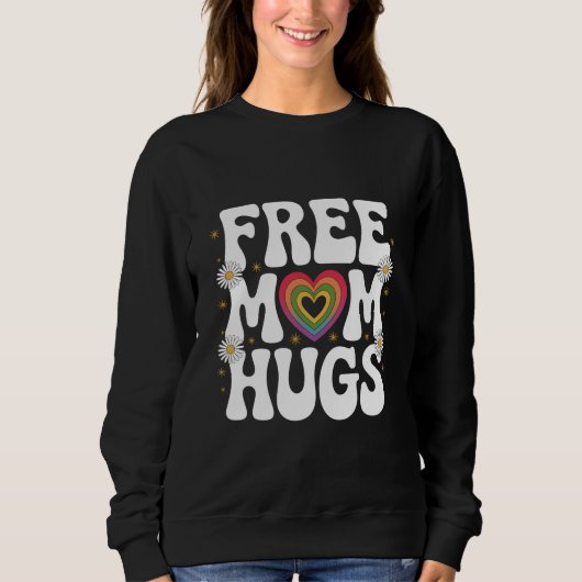 Gratis Moeder Knuffel Transgender Lesbienne Homo L Trui (Voorkant)