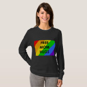 Gratis Moeder Knuffels Lange Mouwen T-shirt (Voorkant volledig)