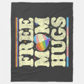 Gratis Moeder Knuffels Lgbt Pride Fleece Deken (Voorkant)