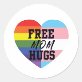 Gratis Moeder Knuffels LGBTQ Stickers