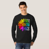 Gratis Moeder Knuffels Pride Rainbow LGBT 2 T-shirt (Voorkant volledig)