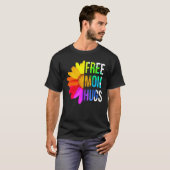 Gratis Moeder Knuffels Pride Rainbow LGBT 2 T-shirt (Voorkant volledig)