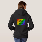 Gratis Moeder Knuffels Pullover Hoodie (Achterkant volledig)