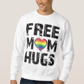 Gratis Moeder Knuffels Schattige LGBT Pride Gay Gi Trui (Voorkant)