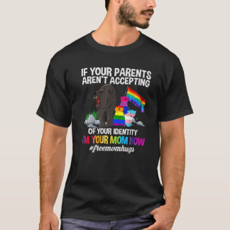 Gratis Moeder Knuffels Trots Mama Beer LGBT Pride T-shirt