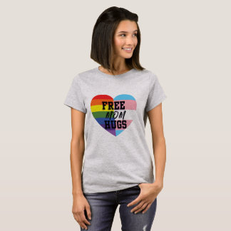 Gratis moederhugs LGBTQ T-shirt