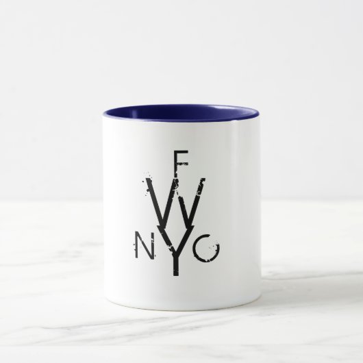 Gratis Mok voor schrijfMonogram! (Midden)