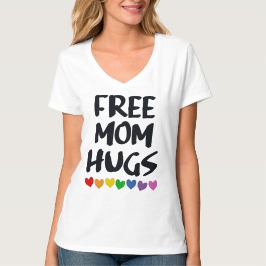 GRATIS MOM HUGS T-SHIRT (Voorkant)