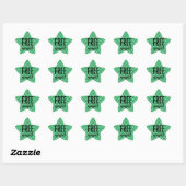 Gratis monsterlabel ster sticker (Vel)