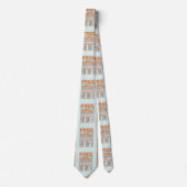 Gratis Morphemes grappige gestructureerde geletter Stropdas (Voorkant)