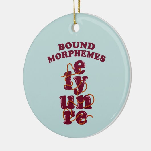 Gratis Morphemes Phonics leren Engels Keramisch Ornament (Links)