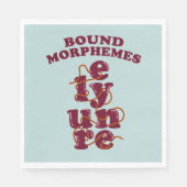 Gratis Morphemes Phonics leren Engels Servet (Voorkant)