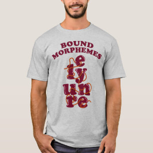 Gratis Morphemes Phonics leren Engels T-shirt