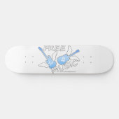 Gratis muziek persoonlijk skateboard (Horizontaal)