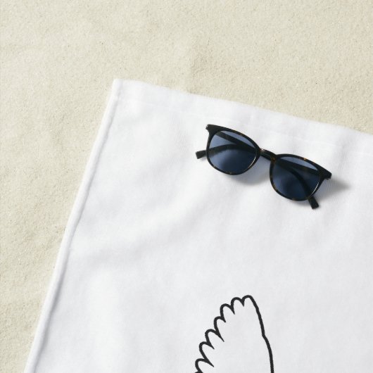 Gratis muziek strandlaken (In situ)