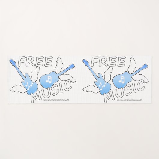 Gratis muziek yogamat (Voorkant (horizontaal))