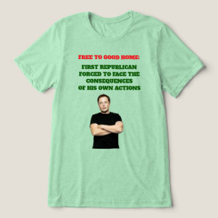 Gratis naar Goed Huis Tri-Blend Shirt