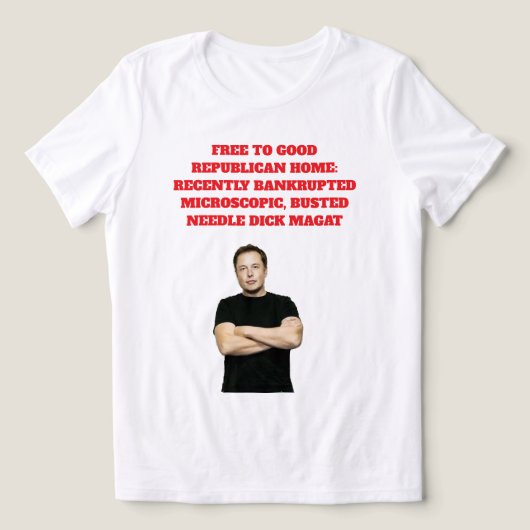 Gratis naar Republikeins Home Basic T-shirt (Design voorkant)