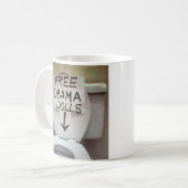 GRATIS OBAMA POPPEN KOFFIEMOK (Voorkant links)