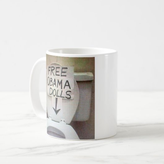 GRATIS OBAMA POPPEN KOFFIEMOK (Voorkant links)