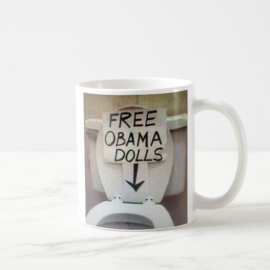 GRATIS OBAMA POPPEN KOFFIEMOK (Rechts)