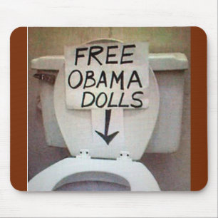 GRATIS OBAMA POPPEN MUISMAT